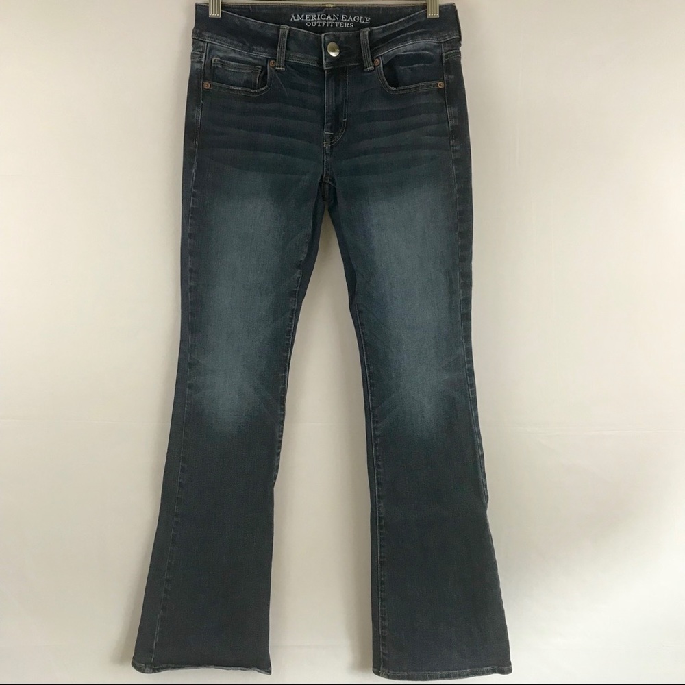 Medium Wash Kick Boot Jeans by AEO